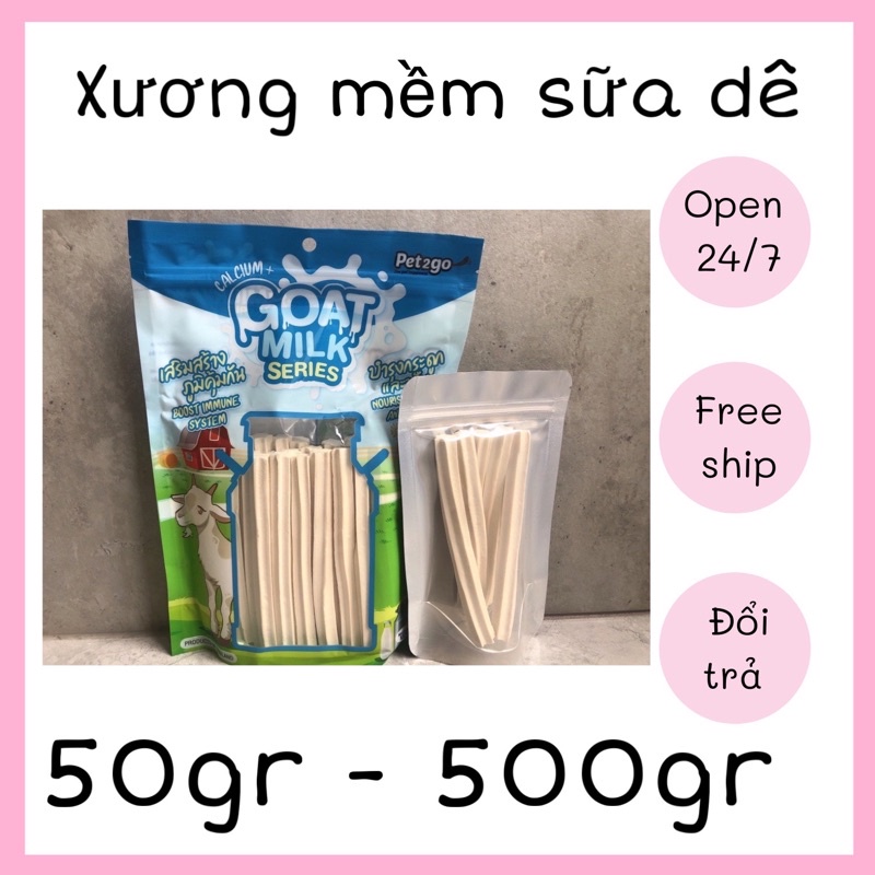 Xương Sữa Mềm Thái Lan Pet2go Gói chiết 50gr