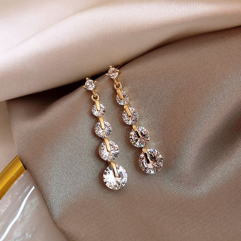 Bông Tai Dáng Dài Phong Cách Hàn Quốc 💕 Hoa tai 💕 Khuyên tai