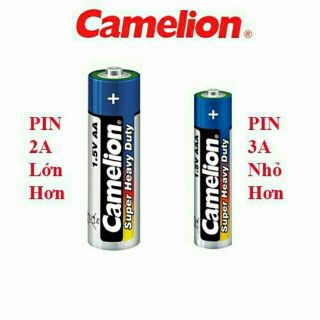 Vỉ 2 viên pin Camelion AA/AAA 1.5V