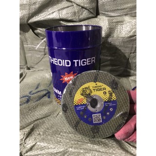 Hộp Đá Cắt Sắt, Cắt Inox TIGER 100 Hàng Loại 1 Chính Hãng (105x1.2x16mm)