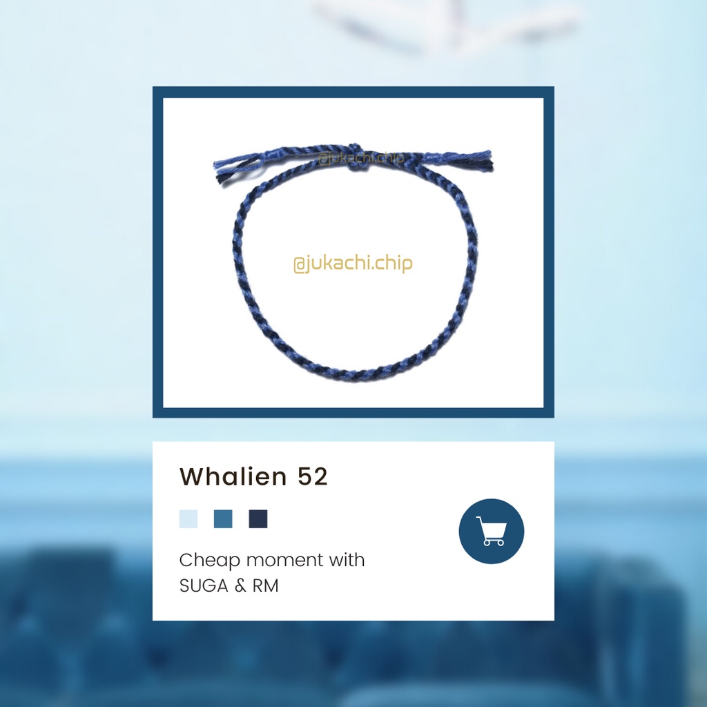 Vòng tay handmade cheap moment with SUGA & RM  | WHALIEN 52 BRACELETS