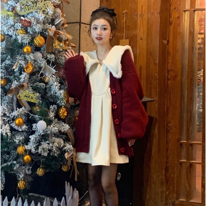 Váy , Áo cardigan mùa đông ấm áp cho bạn gái❤️