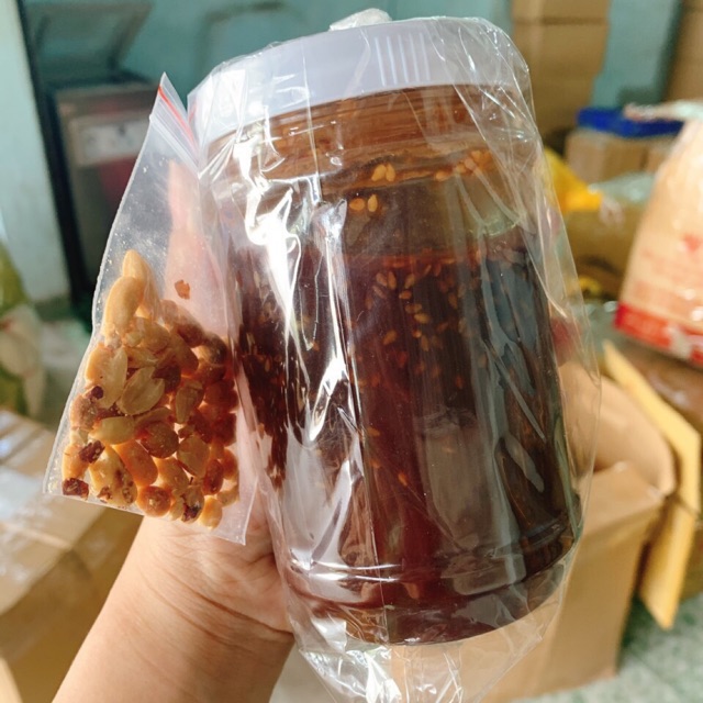 [Hot] Đá me mùa nóng uống cực đã khát hộp 500gr tặng kèm đậu phộng