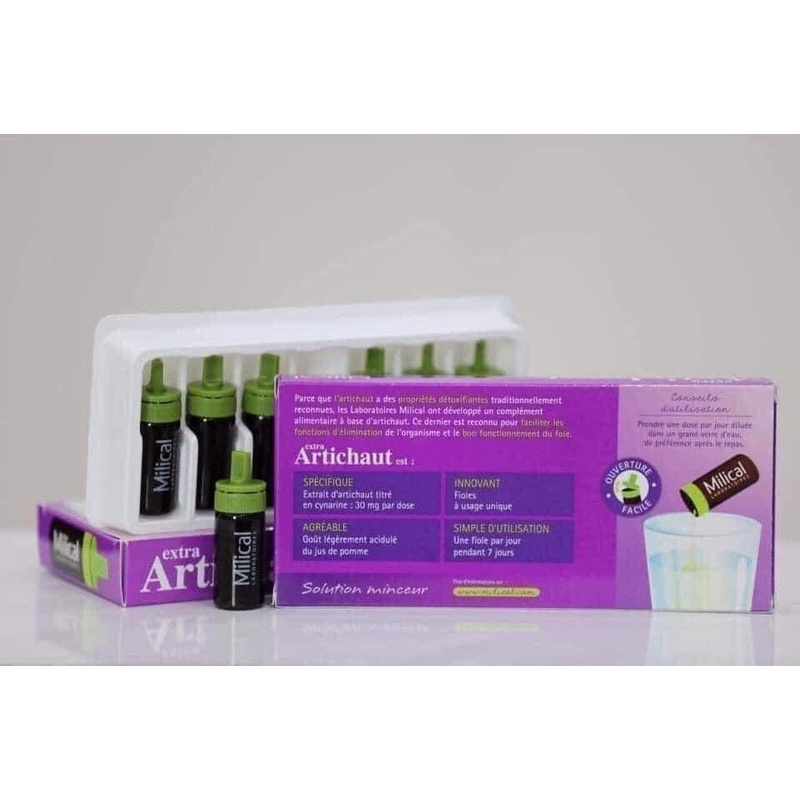 Thải Độc Gan Chiết Xuất Hoa Atiso Extra Artichaut Detox  - Pháp