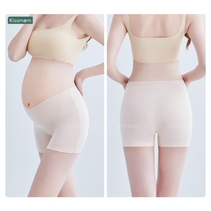 Quần Đùi Bầu Cạp Thấp Vải Siêu Mềm, Mịn, Mát, Mặc Nhẹ Như Không Mặc