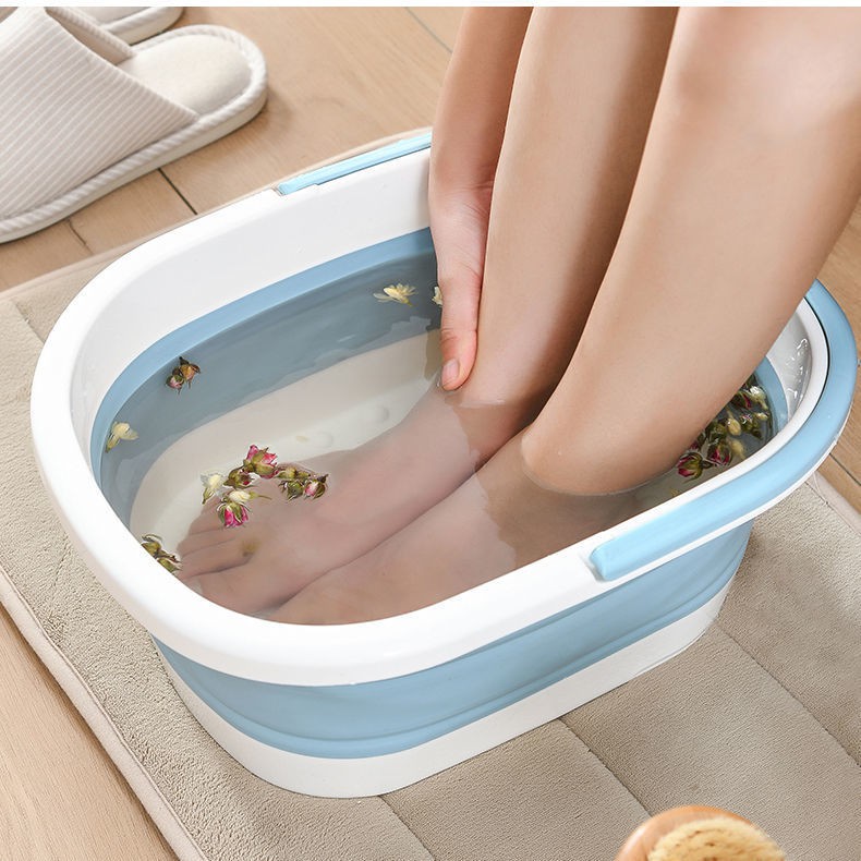 Chậu Ngâm Chân Gấp Gọn Tiện Dụng Kiểu Nhật Bản