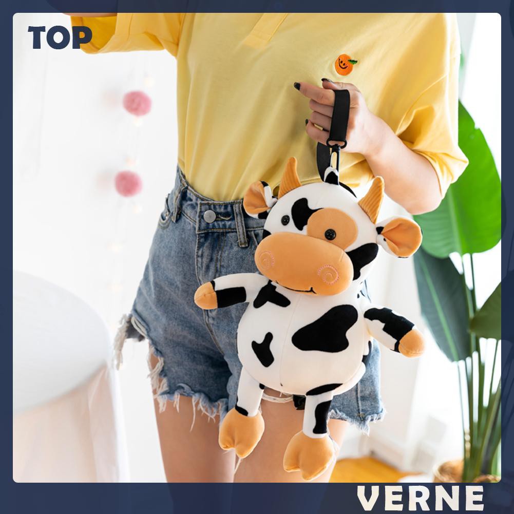 Túi Đeo Chéo Họa Tiết Bò Sữa Đáng Yêu
