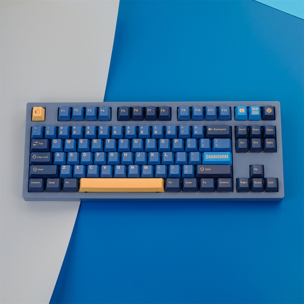 129 Keys Matrix-01 Keycaps Cherry Profile PBT DYE-SUB Bàn phím cơ Keycap