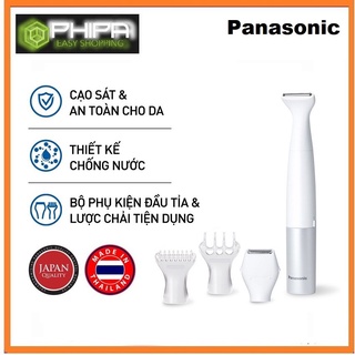  Máy Cạo Tỉa Lông Bikini Nam Nữ Panasonic ES-WV62-S201 – Thiết Kế Đầu Chữ T Chuyên Dụng 