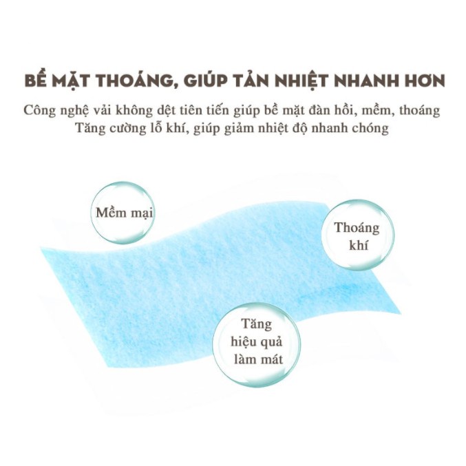 Miếng dán hạ sốt Cooling Sheet Apple (Hộp 6 miếng)