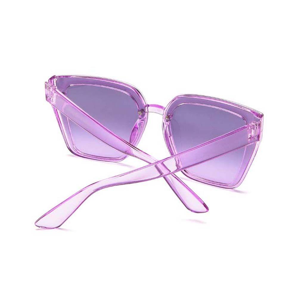 Kính Mát Màu Hồng Thanh Lịch Cho Nam Và Nữ|Kính Mát Gọng Vuông Màu Đen Phong Cách Hàn Quốc