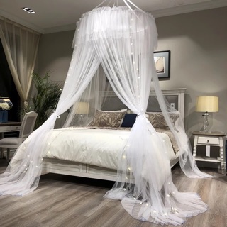 Bộ màn khung tròn kèm đèn led