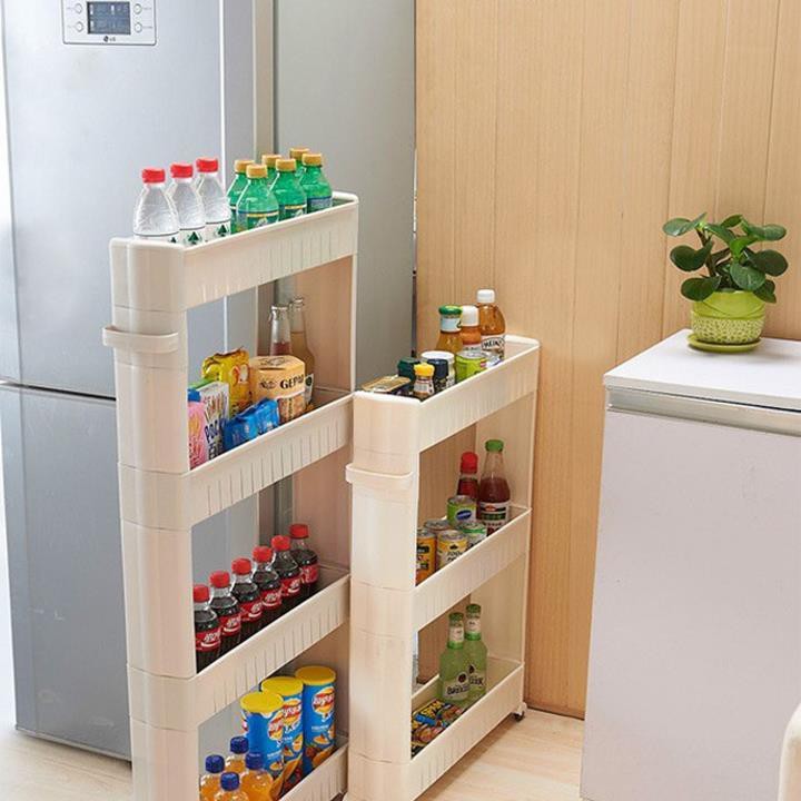 Kệ 3 tầng có bánh xe Tashuan - BX1068