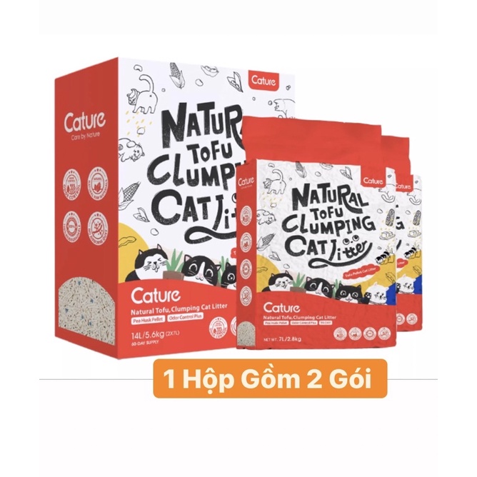 Cát Đậu Nành Hữu Cơ - Cát Mix Đất Sét Cature / Cát Cature Nội Địa Trung