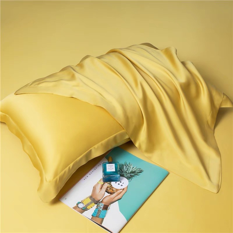 [COMBO 2 CHIÊC] Vỏ gối Bedding Tencel  Cao Cấp Màu Trơn 50x70 cm 80s  | BigBuy360 - bigbuy360.vn