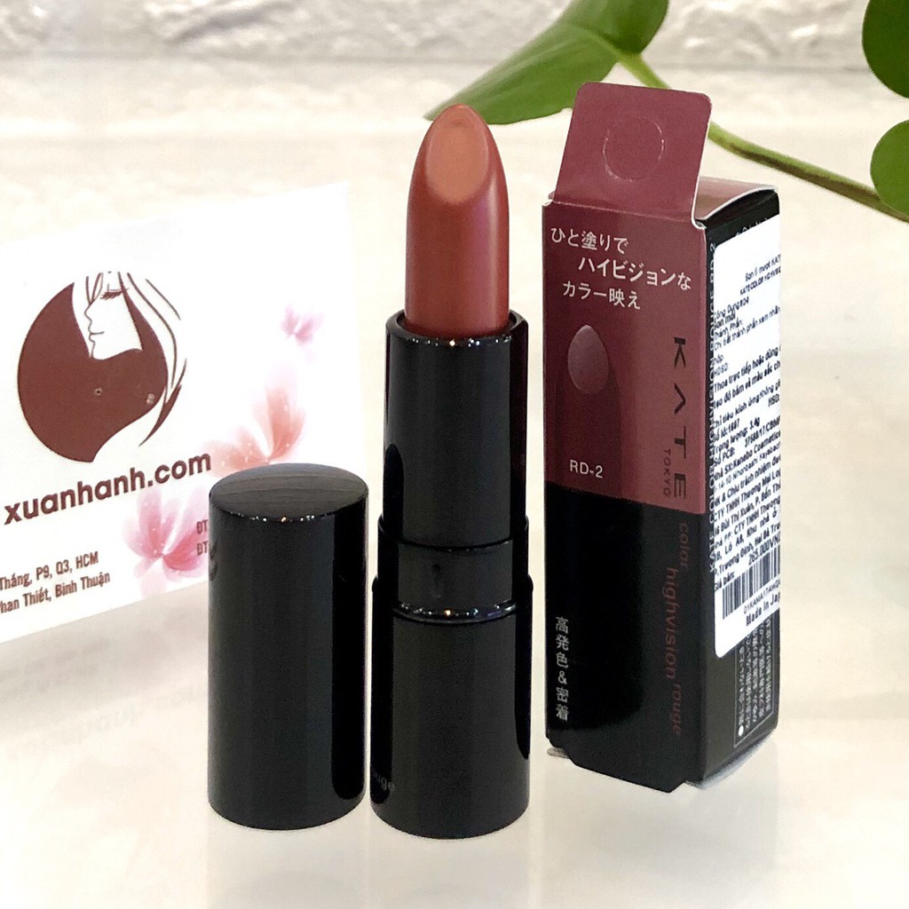 Son Kanebo Kate Color Highvision Rouge, bán lì, tone đất cuốn hút, ấn tượng