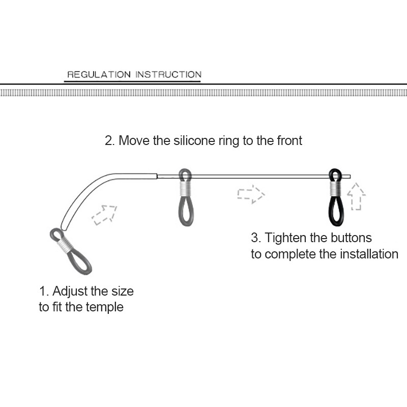 [Hàng mới về] Dây đeo giữ khẩu trang chống rơi bảo vệ thiết kế ngôi sao tiện lợi