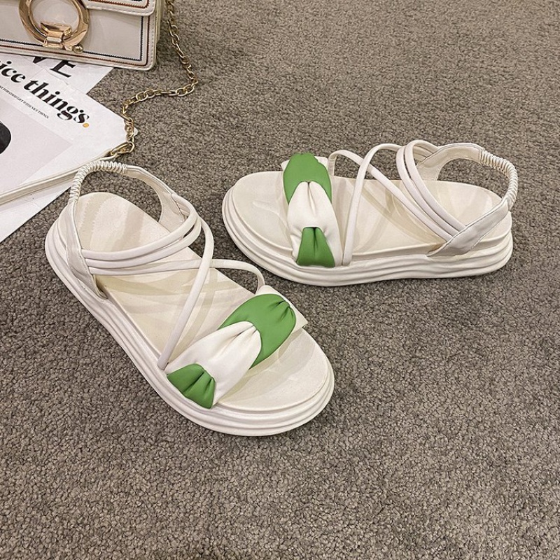 Giày Sandal Đế Dày Thời Trang Hè 2022 Phong Cách Mới Dành Cho Nữ