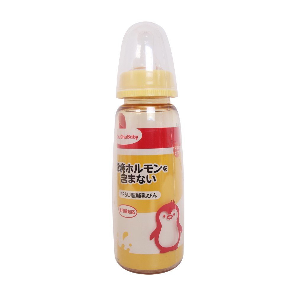 Bình sữa Chuchu Baby cổ nhỏ màu 240ml