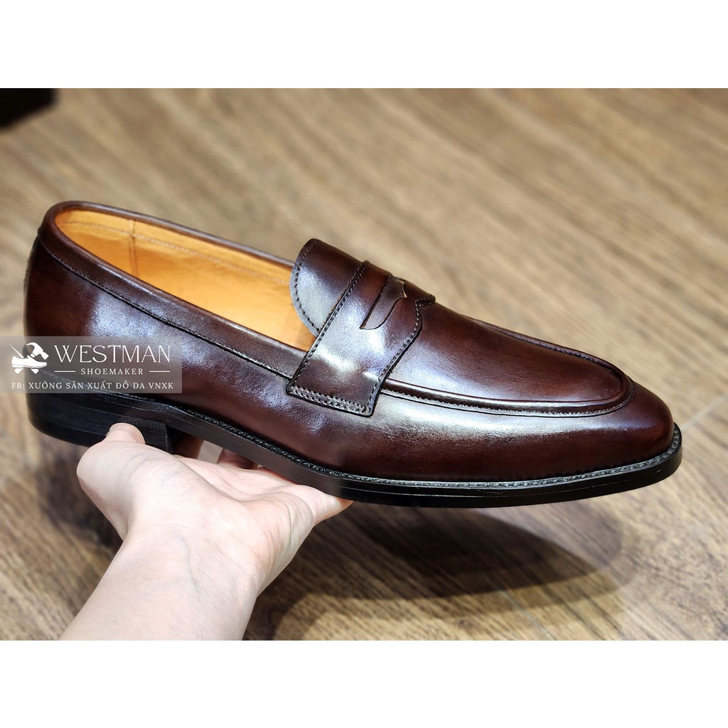 Giày Lười Loafer Da Thật Westman W0023