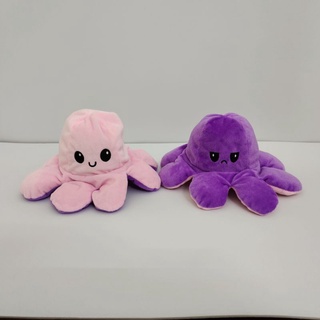 Gấu bạch tuộc cảm xúc 2 mặt size 25cm