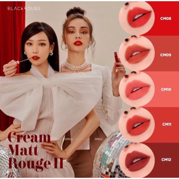 [Thanh Lý] Son Kem Lì Black Rouge Cream Matt Rouge bản CM siêu hot | BigBuy360 - bigbuy360.vn