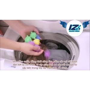 Combo 5 quả cầu gai giặt quần áo