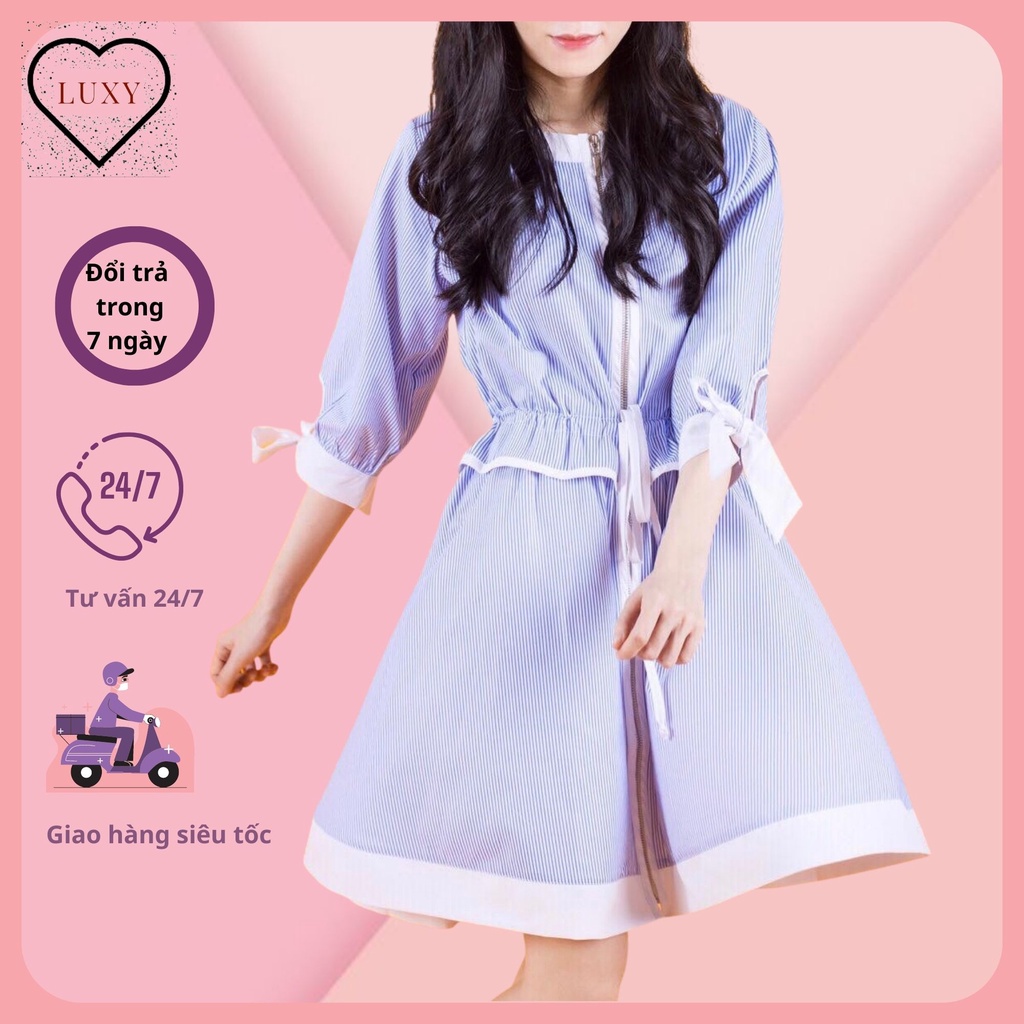 Đầm Dễ Thương Cute Cho Nữ Phong Cách Thời Trang Hàn Quốc