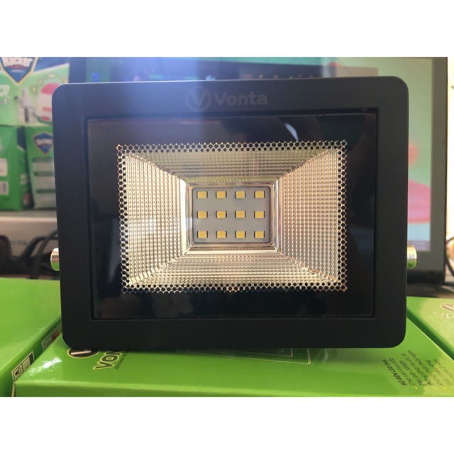 [Ảnh thật] Bộ đèn Led pha Vonta 10W cao cấp siêu sáng