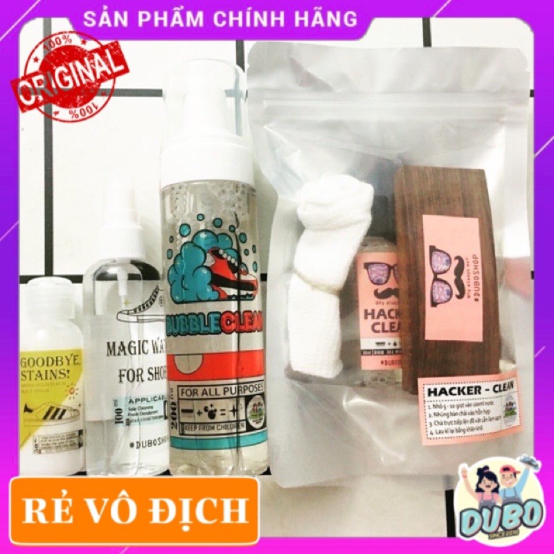 COMBO 4 SP VỆ SINH GIÀY - LÀM SẠCH GIÀY CHUYÊN NGHIỆP