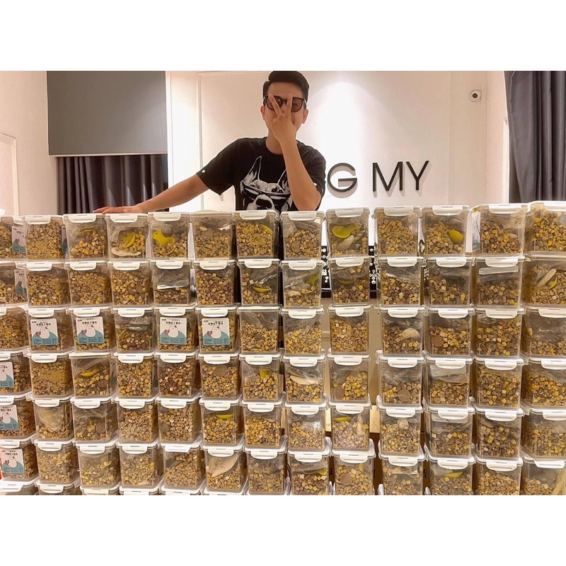 Thịt sấy khô cho chó mèo - KHÔNG độn túi hút ẩm