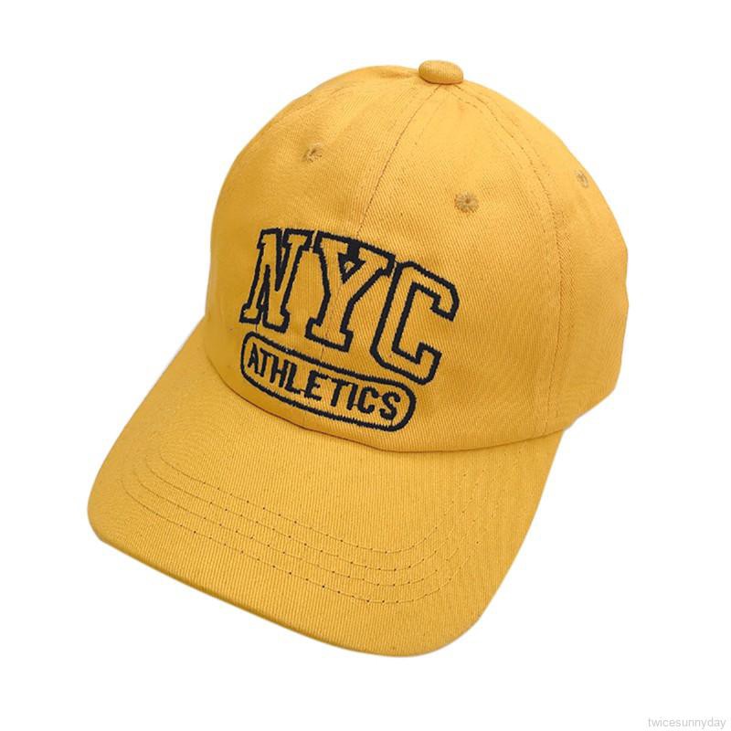 Nón lưỡi trai thêu chữ kiểu dáng năng động dành cho trẻ em