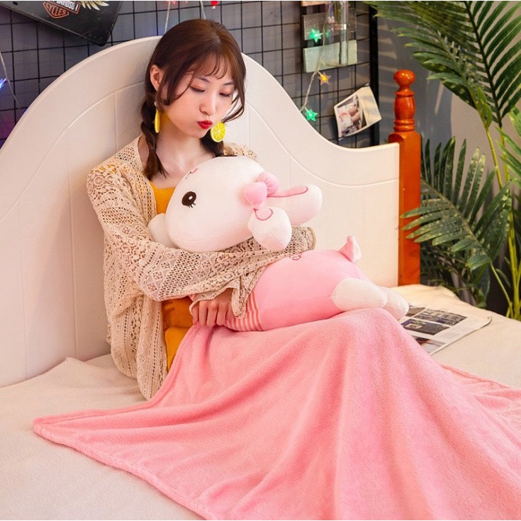 Bộ Gối kèm chăn hình thú siêu kute