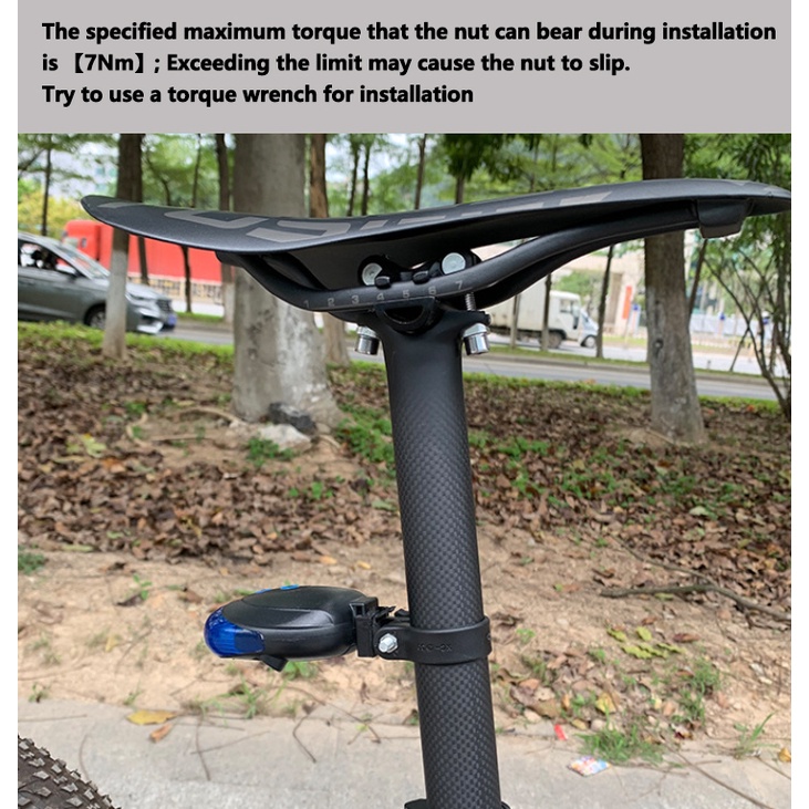 Thanh Gắn Yên Xe Đạp Leo Núi Sợi Carbon Siêu Nhẹ 27.2/30.8/31.6*350/400mm