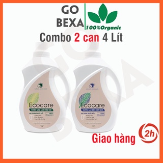 Combo 2 can nước lau sàn 4 lít Ecocare bồ hòn hữu cơ Ecocare