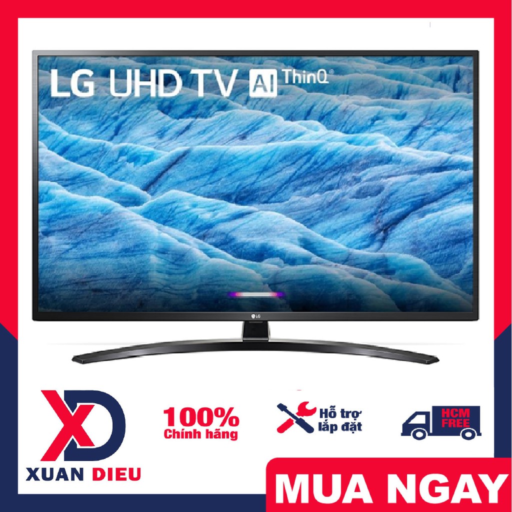 Smart Tivi LG 4K 65 inch 65UN7400PTA Mới 2020, tìm kiếm bằng giọng nói có hỗ trợ tiếng Việt, giao hàng miễn phí TP HCM