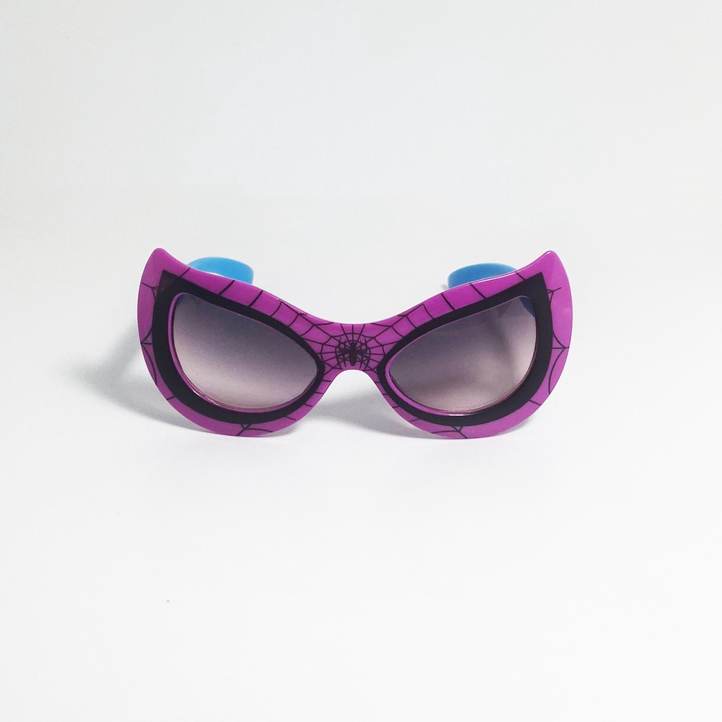 Kính mát trẻ em cao cấp Jun Secret gọng nhựa,kiểu kính hình nhện thời trang ngộ nghĩnh,tròng chống tia UV cho bé JS20A46