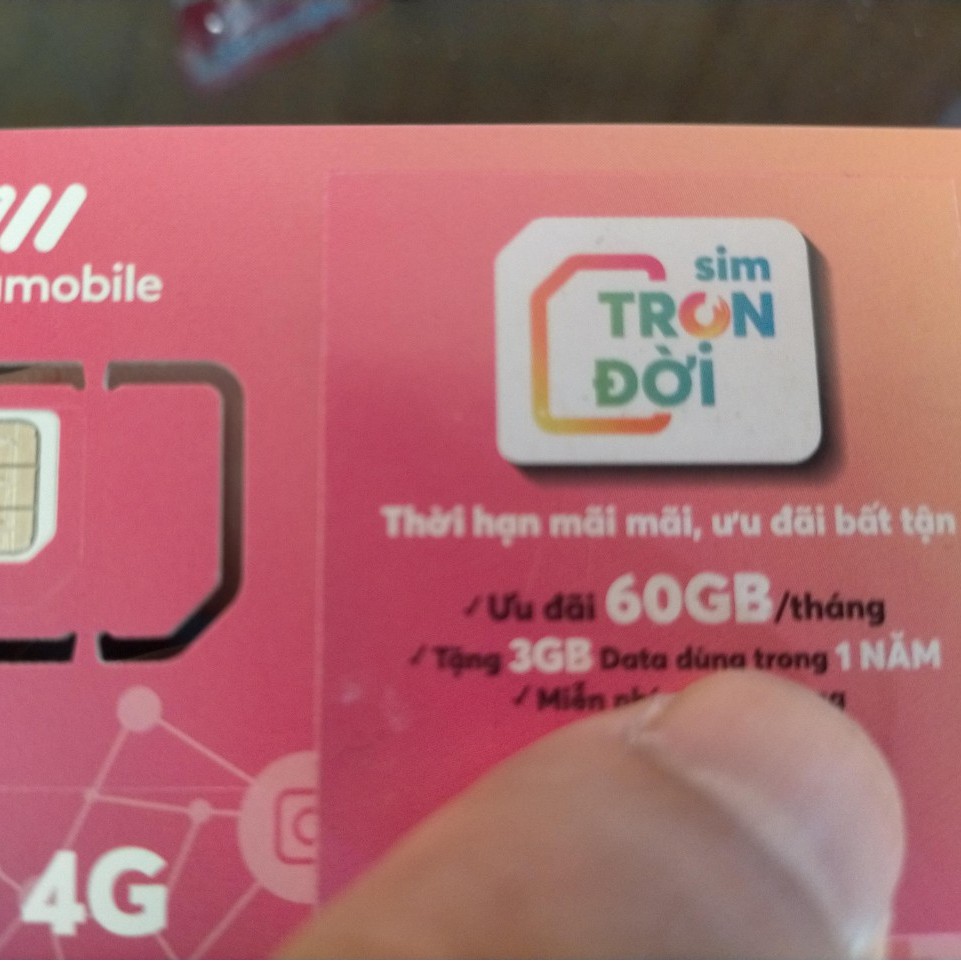 SIM VIETNAMMOBILE NGHE GỌI, TẠO TÀI KHOẢN