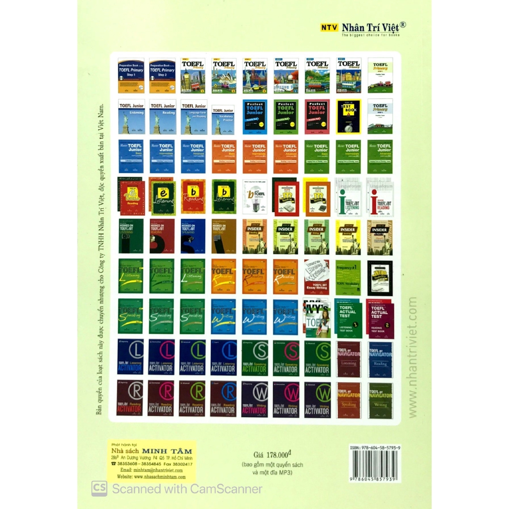Sách - TOEFL - Primary - Step 1 - Practice