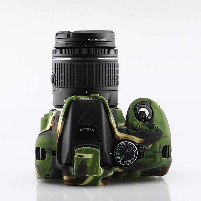 Ốp Máy Ảnh Silicon Mềm Chống Trầy Chống Rơi Cho Nikon D5300 D7000 D810 D850 D780 D610
