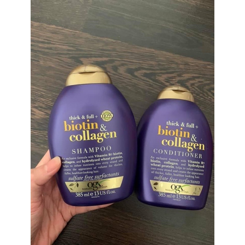 Bộ Dầu Gội Biotin OGX