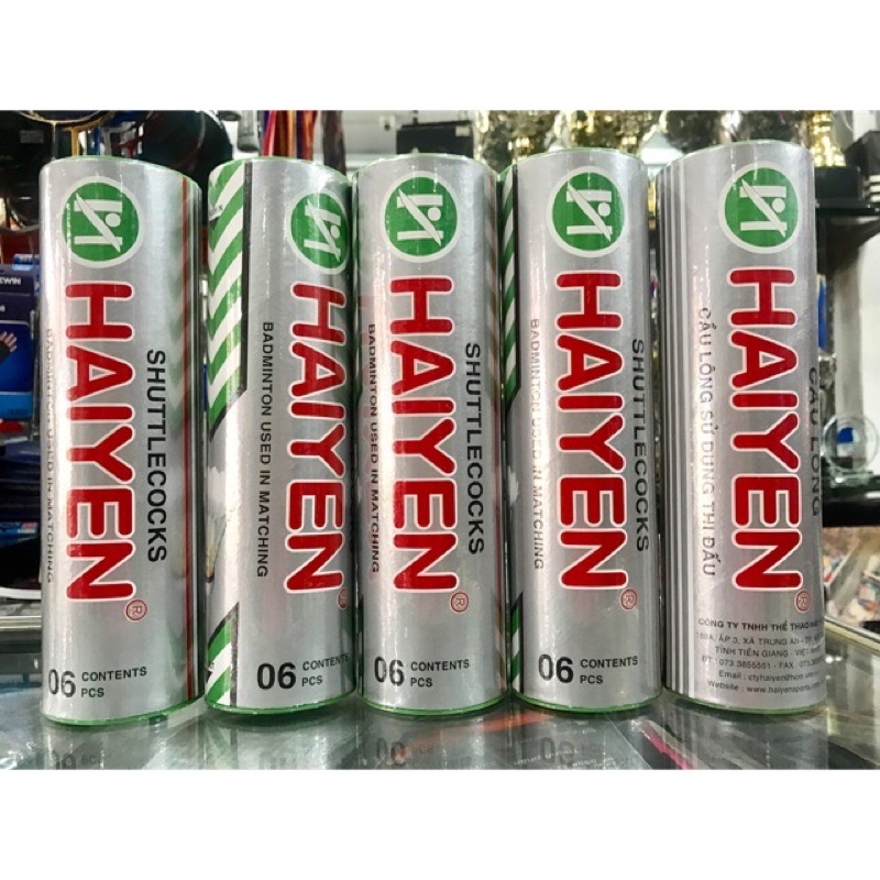 CẦU LÔNG HẢI YẾN ( hộp 6 quả)