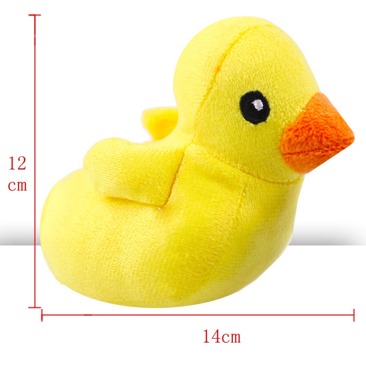 1 Quả Bóng Đồ Chơi Chống Cắn Có Âm Thanh Hình Trái Cây Hoạt Hình Cho Thú Cưng