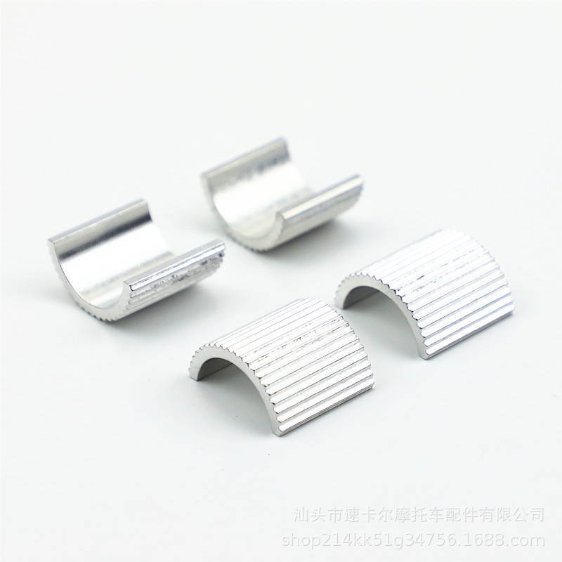 Miếng đệm nhôm kẹp gù ghi đông 28mm xuống 22mm