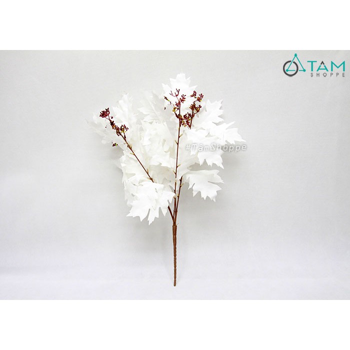 Cành lá giả gỗ sồi đơn sắc D47cm F-CHG-105