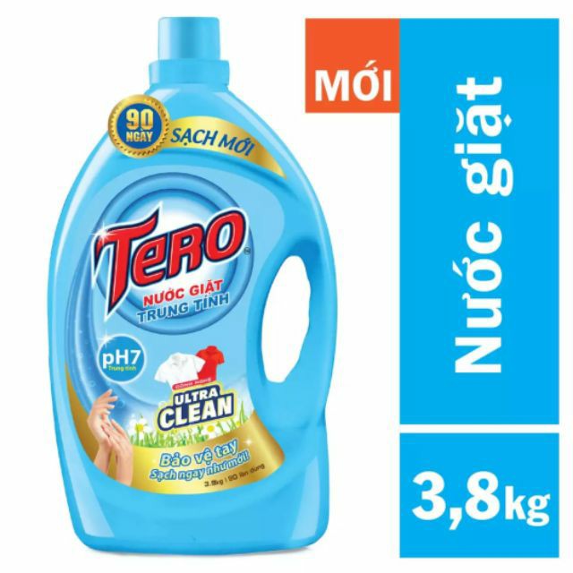 Nước giặt trung tính Tero 3.8kg