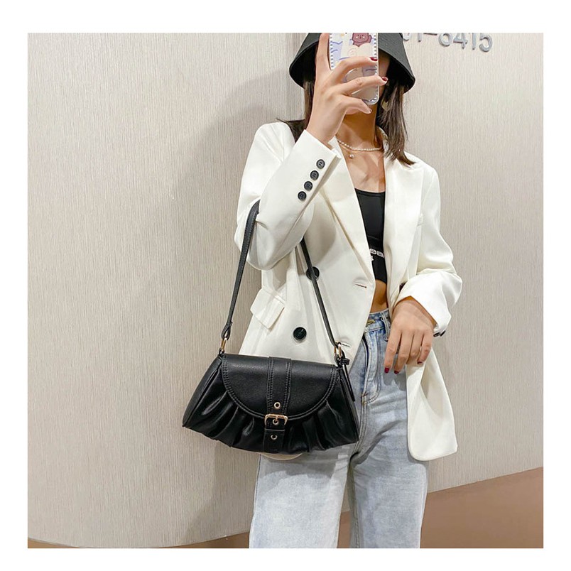 Túi kẹp nách nữ 💖FREESHIP💖 Túi kẹp nách đeo vai gấp nếp, Hot xu hướng thời trang Âu Mỹ- phong cách mới | BigBuy360 - bigbuy360.vn