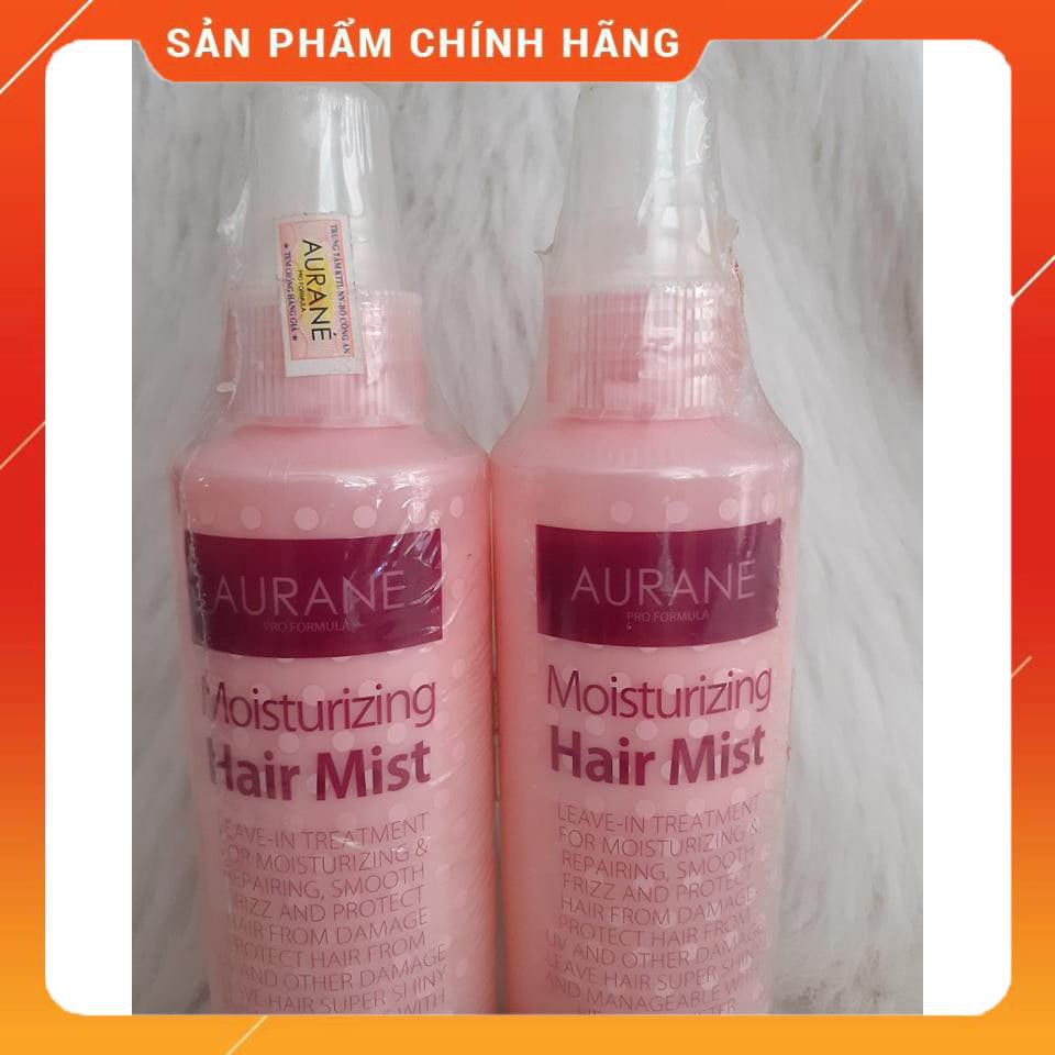 Xịt dưỡng Aurane Moisturizing Hair Mist suôn mượt chống rối cho tóc khô 200ml