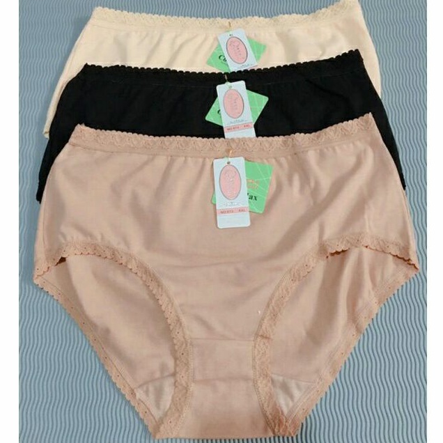 Quần lót trung niên cottong cạp cao cạp phối ren❤freeship❤quần lót nhiều màu sắc