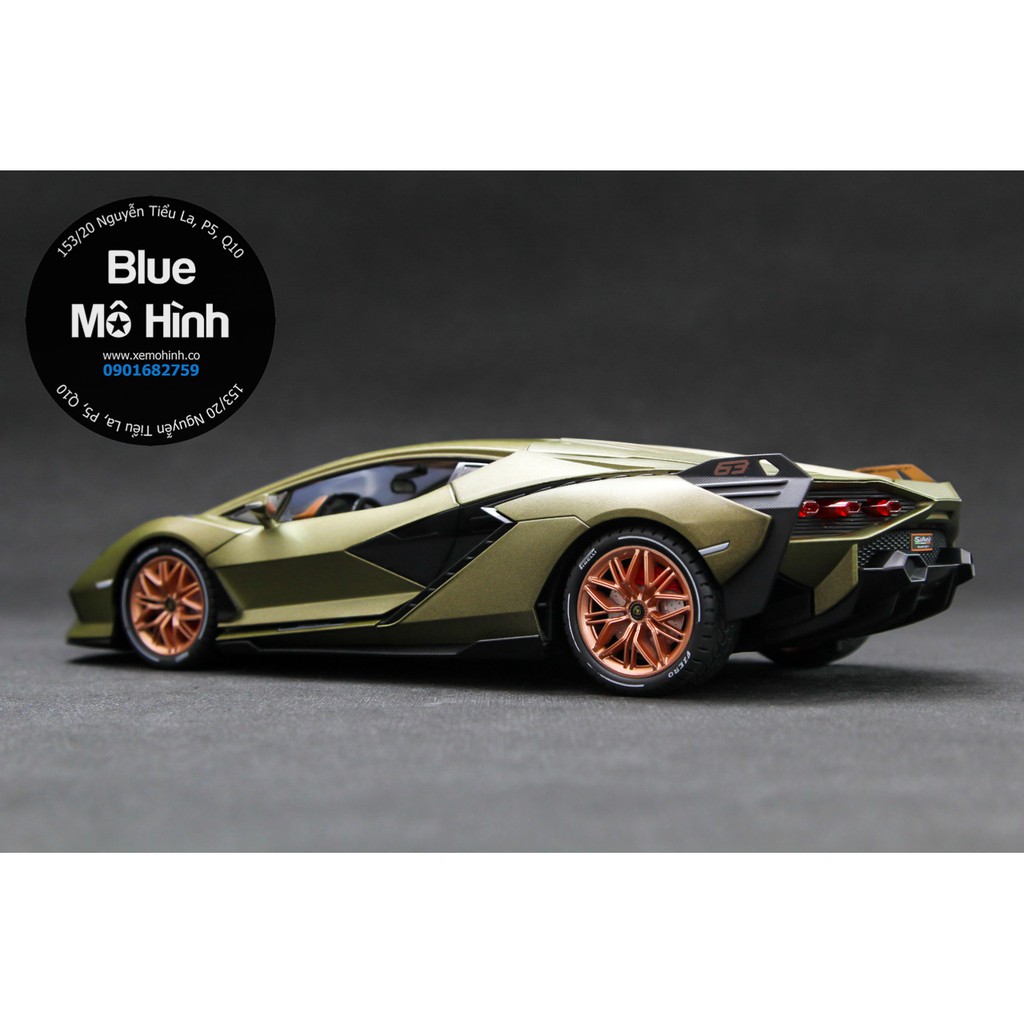 Blue mô hình | Xe mô hình Sian Lambo 1:18